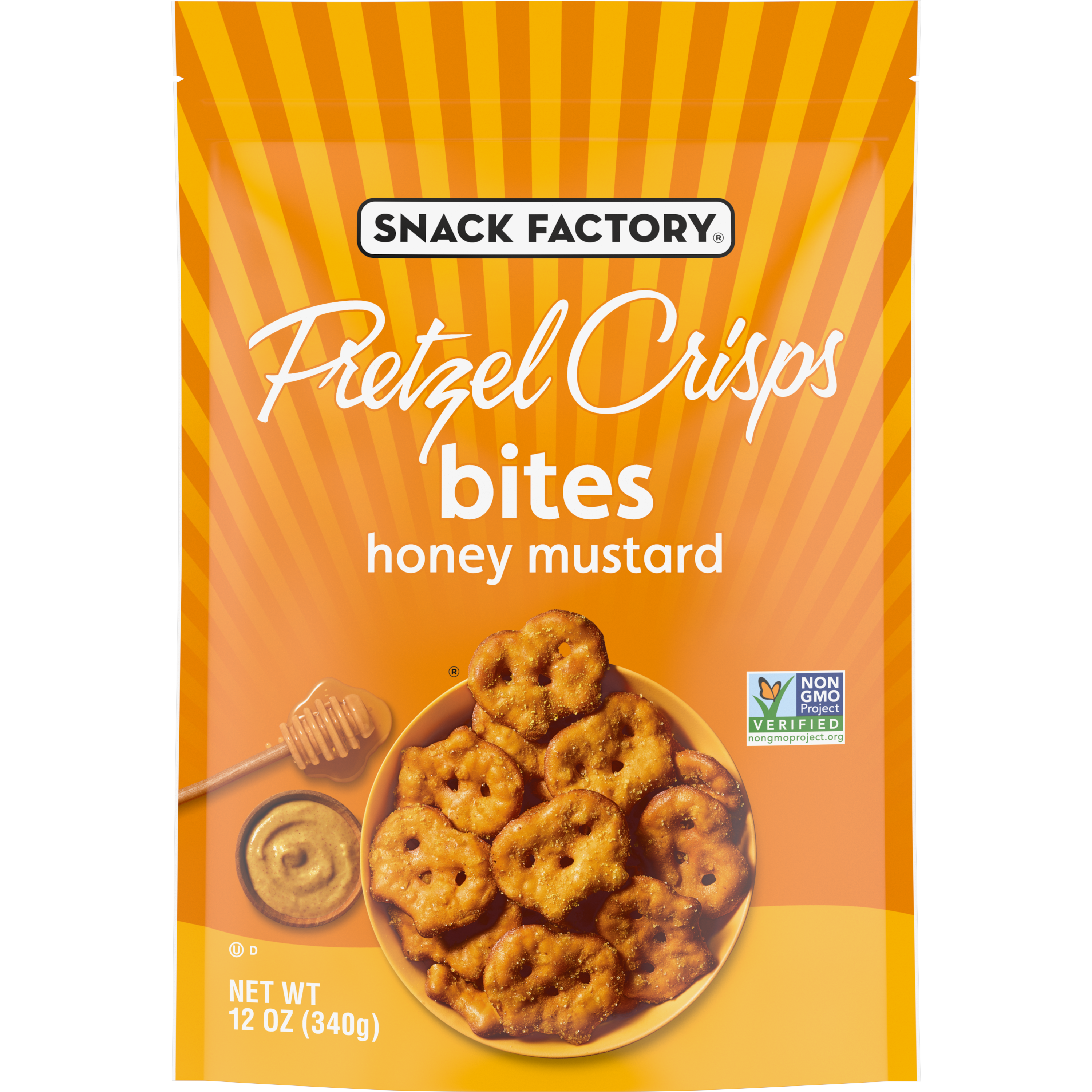 Honey Mustard Pretzel Crisps Bites